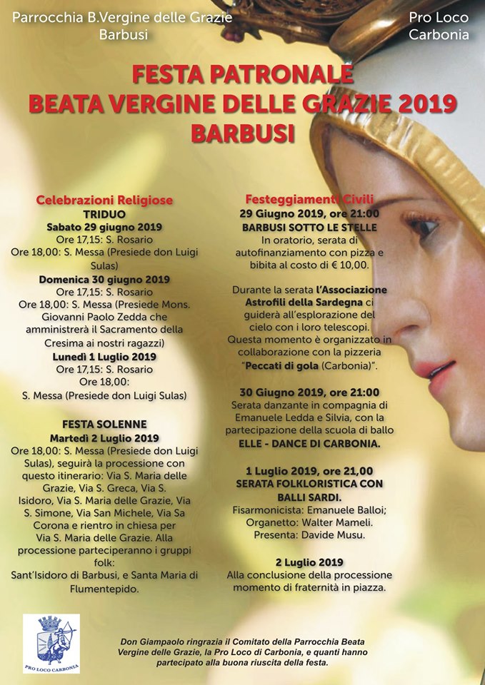 FESTA PATRONALE BEATA VERGINE DELLE GRAZIE