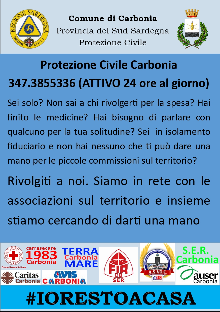 Locandina Protezione Civile Comune di Carbonia page 0001