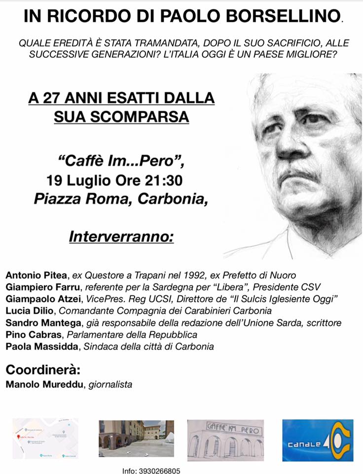 convegno su Paolo Borsellino