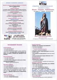 Festa patronale della Parrocchia Beata Vergine Addolorata: un ricco programma di iniziative civili e religiose