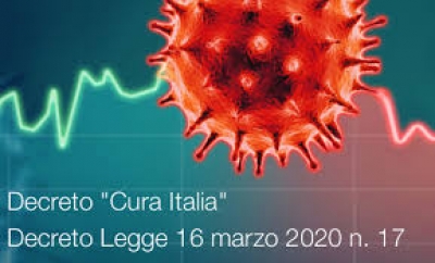 Covid-19: sintesi del Decreto Legge &quot;Cura Italia&quot;,  n. 17 del 16 Marzo 2020