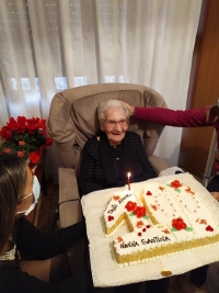 Nonna Santina Miano compie 100 anni: gli auguri del Sindaco Paola Massidda e dell&#039;Amministrazione Comunale di Carbonia