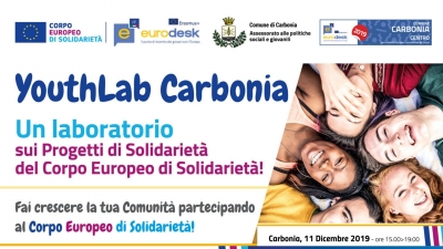 A Dicembre due importanti iniziative organizzate dal Centro Eurodesk, il moderno sportello informagiovani del Comune di Carbonia