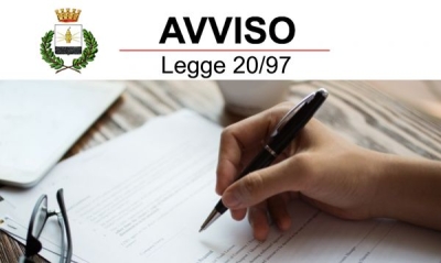 Beneficiari legge 20/97. Rinnovo e attivazione nuove istanze