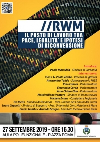 Rwm: il posto di lavoro tra pace, legalità e ipotesi di riconversione