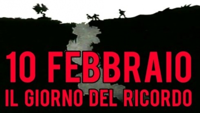 DOMENICA 10 FEBBRAIO “IL GIORNO DEL RICORDO”: ALLE ORE 11 L’AMMINISTRAZIONE COMUNALE COMMEMORERÀ LE VITTIME DELLE FOIBE CON LA DEPOSIZIONE DI UNA CORONA D’ALLORO PRESSO LA STELE SITUATA NEL PARCO AD ESSE INTITOLATO