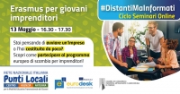 Nuovi imprenditori, Eurodesk lancia il ciclo di seminari &quot;Distanti ma informati&quot;