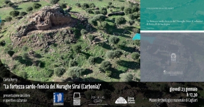 &quot;Carbonia Capitale italiana della Cultura 2021&quot;: giovedì 23 Gennaio alle ore 17.30 al Museo Archeologico di Cagliari la presentazione del libro dell&#039;archeologa Carla Perra , &quot;La fortezza sardo-fenicia del Nuraghe Sirai. Il ferro II di Sardegna&quot;