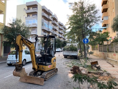 Al via i lavori di messa in sicurezza e rifacimento dei marciapiedi in Via marche