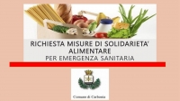 Avviso pubblico per la presentazione delle domande di ammissione alla &quot;Misura urgente di solidarietà alimentare&quot;: terza scadenza martedì 21 Aprile e quarta scadenza martedì 28 Aprile