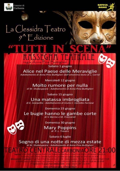 Sabato 6 Luglio alle ore 21 al Teatro Centrale “Sogno di una notte di mezza estate”