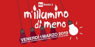 VENERDÌ 1° MARZO A CARBONIA L’INIZIATIVA “M’ILLUMINO DI MENO” DEDICATA AL RISPARMIO ENERGETICO E ALLA RIDUZIONE DELL’INQUINAMENTO LUMINOSO