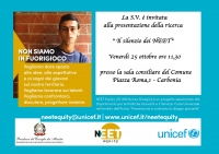 Quanti sono i ragazzi di Carbonia che non studiano, non lavorano e non sono inseriti in percorsi di formazione? Venerdì 25 ottobre alle ore 11.30 in sala polifunzionale la presentazione dei primi risultati della ricerca dell’Unicef “Il silenzio dei N