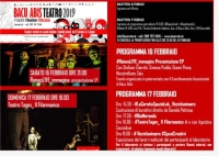 SABATO 16 E DOMENICA 17 FEBBRAIO I PROSSIMI APPUNTAMENTI CON LA RASSEGNA “BACU ABIS TEATRO 2019”