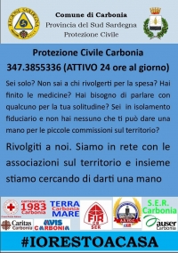 Covid-9, numeri utili: Polizia Locale e Centro Operativo Comunale di Protezione Civile